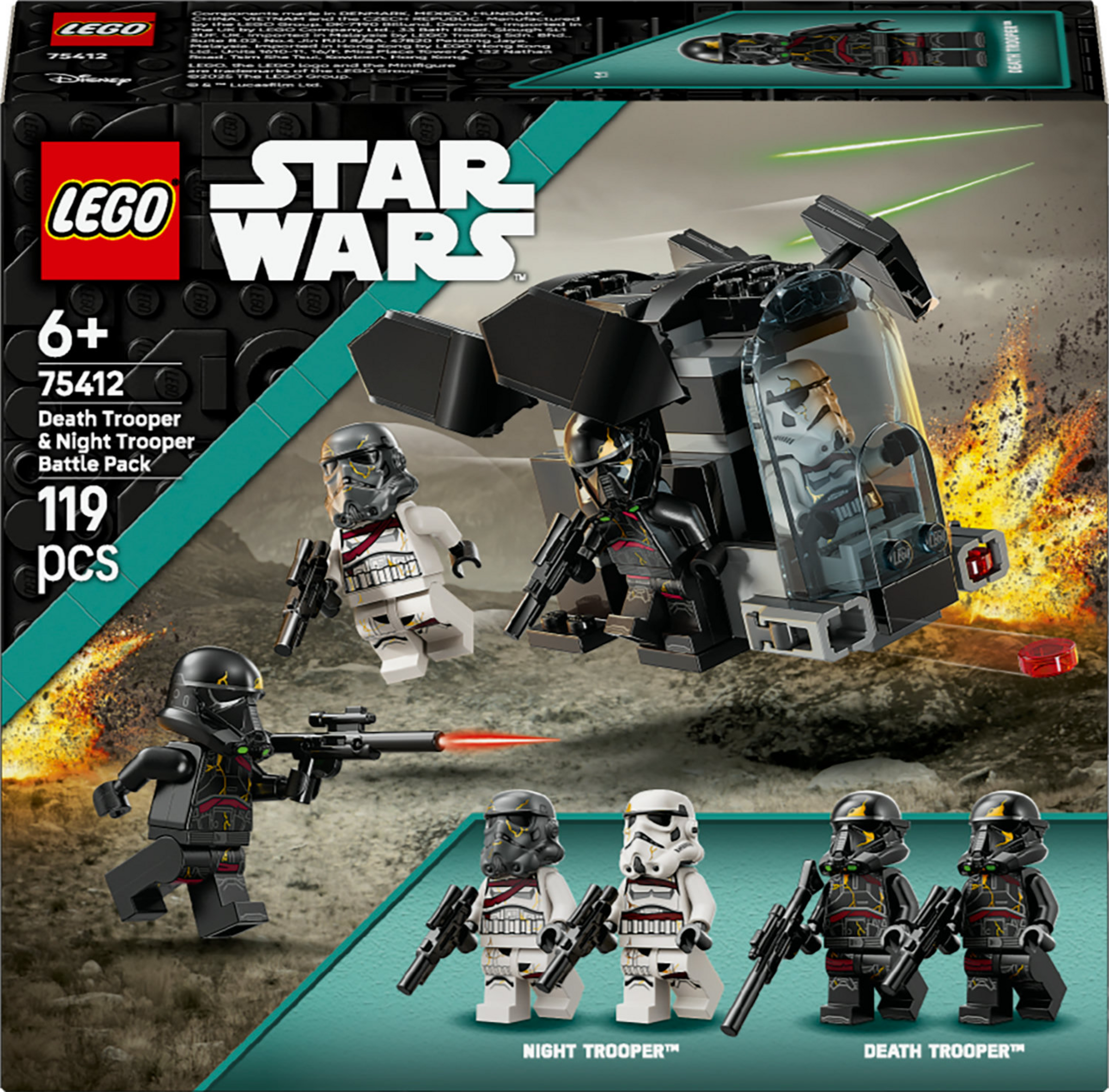 LEGO STAR WARS 75412 Todestruppler & Nachttruppler Battle Pack