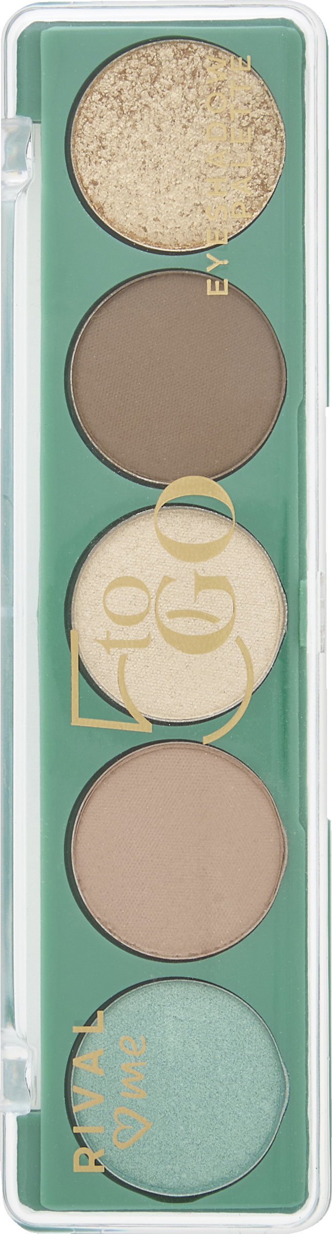 RIVAL loves me 5 to Go Eyeshadow Palette 02 Earth & Sky