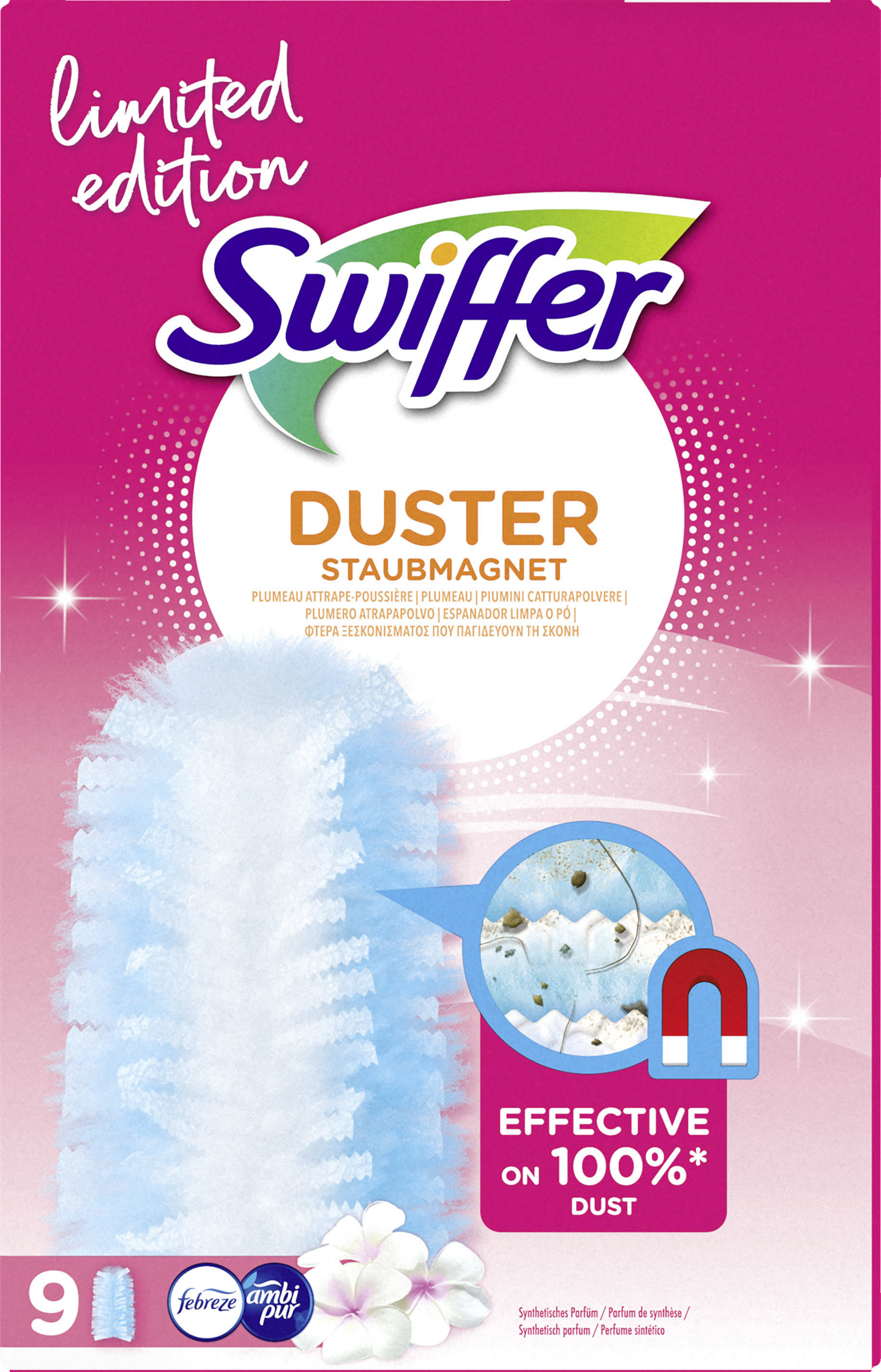 Swiffer Staubmagnet Pink Limited Nachfüllpackung