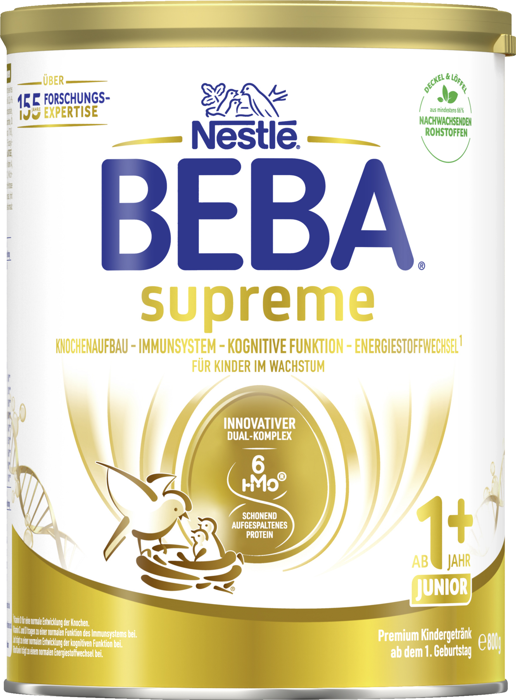 BEBA Supreme Junior Kindergetränk am dem 1. Geburtstag