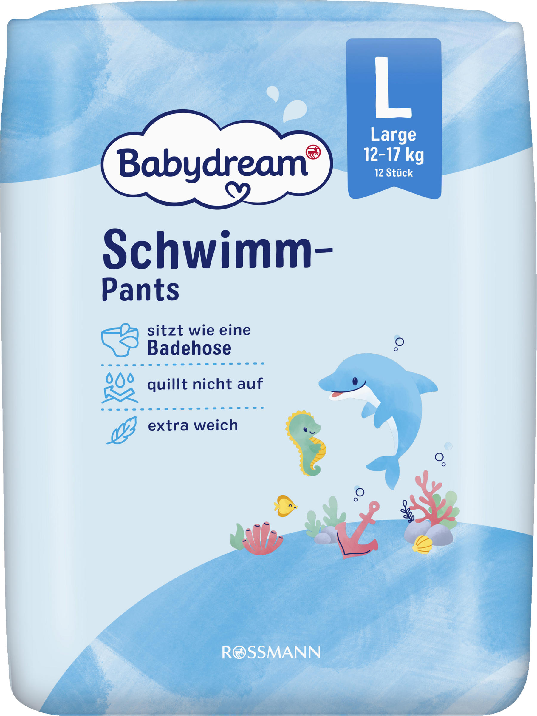 Babydream Schwimmpants Gr. L (12-17 kg)