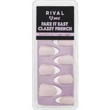 RIVAL loves me Fake it Easy 03 Classy French Künstliche Fingernägel
