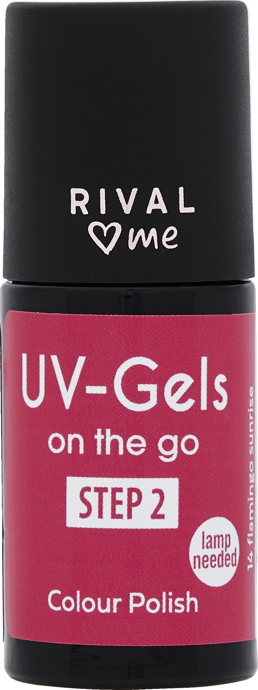 RIVAL loves me UV-Gels on the go 14 Flamingo Sunrise
