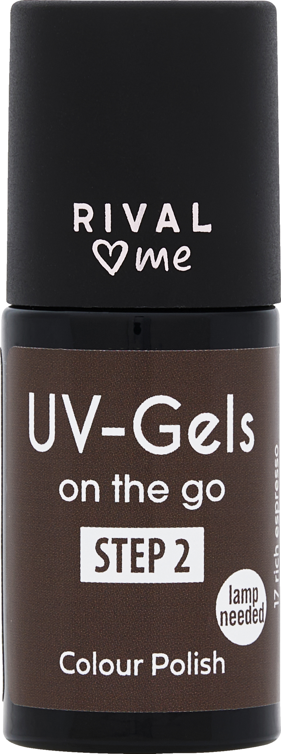RIVAL loves me UV-Gels on the go 17 Rich Espresso