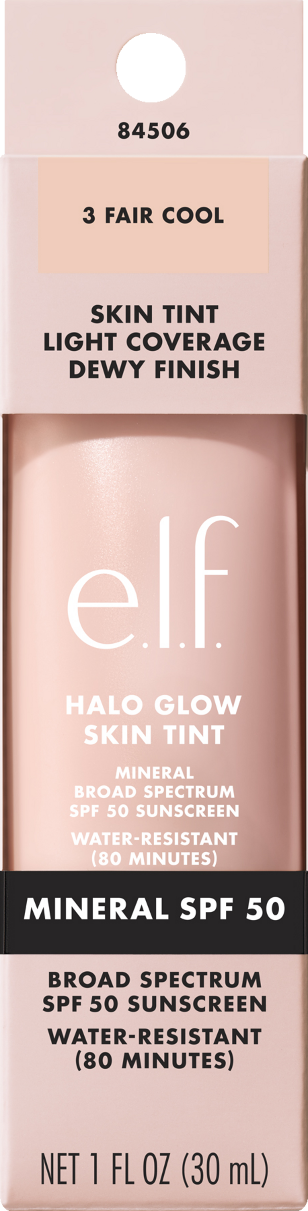 Halo Glow Skin Tint 3 Fair Cool LSF50
