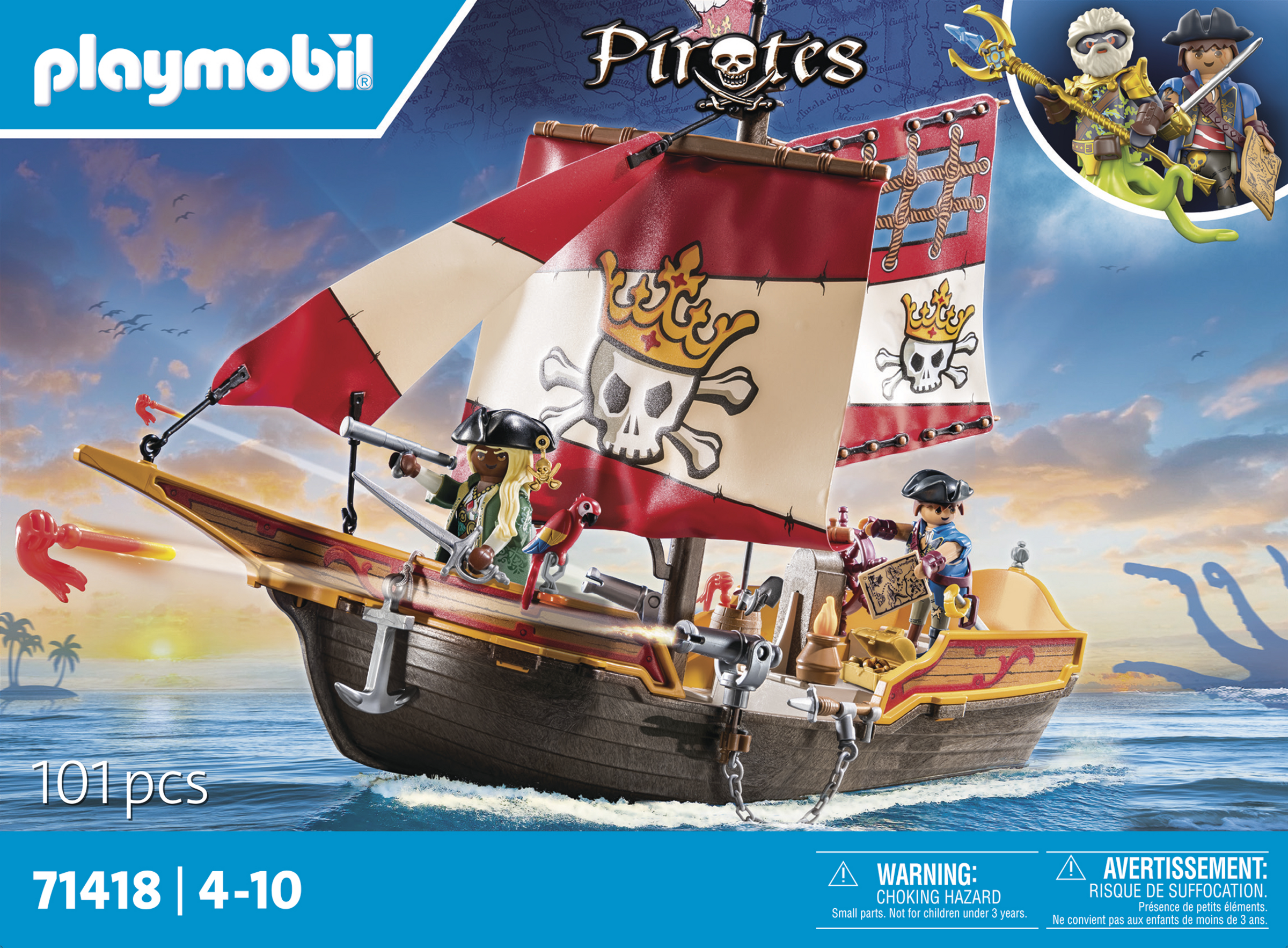 Playmobil Piratenschiff