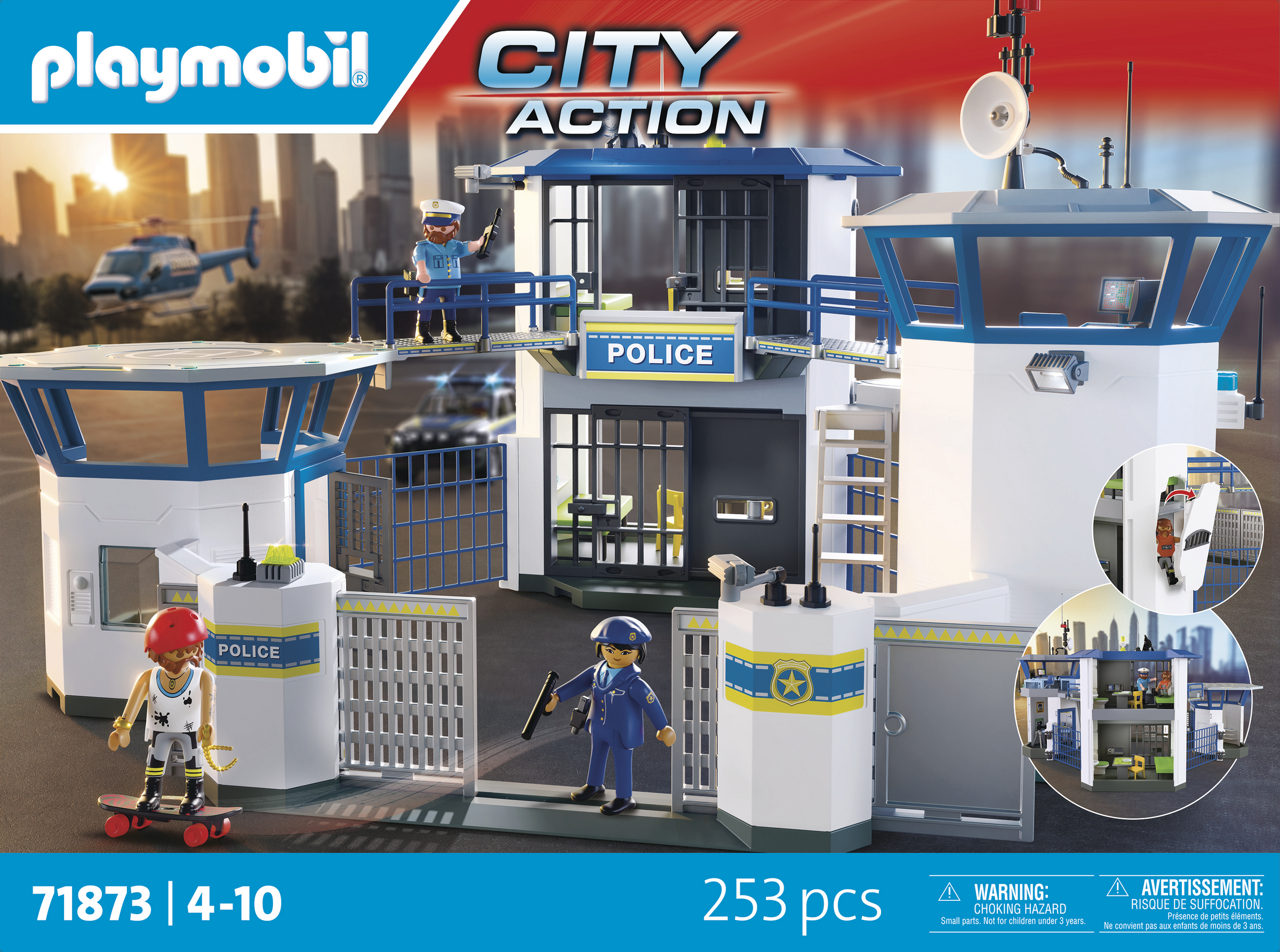 Playmobil Polizei-Kommandozentrale
