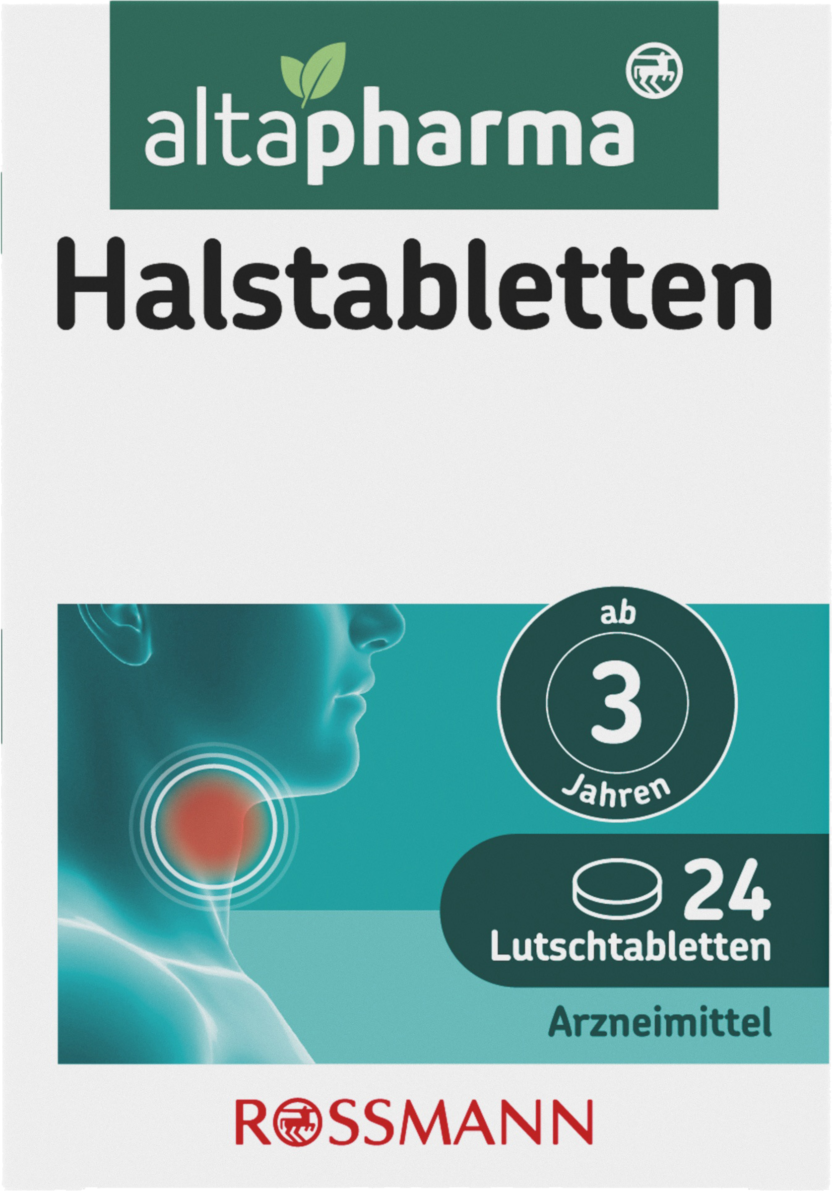 altapharma altapharma Halstabletten - akute Hals- und Rachenhilfe 24 Lutschtabletten Arzneimittel