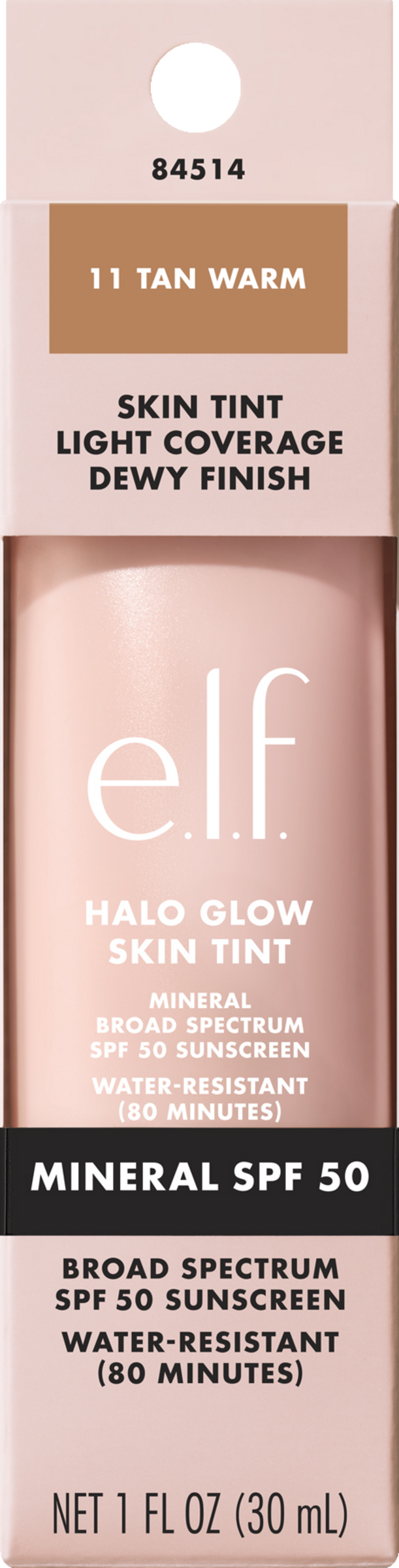 Halo Glow Skin Tint 11 Tan Warm LSF50