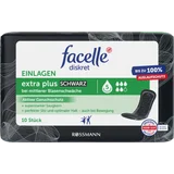 Hygiene-Einlagen Extra Plus Black