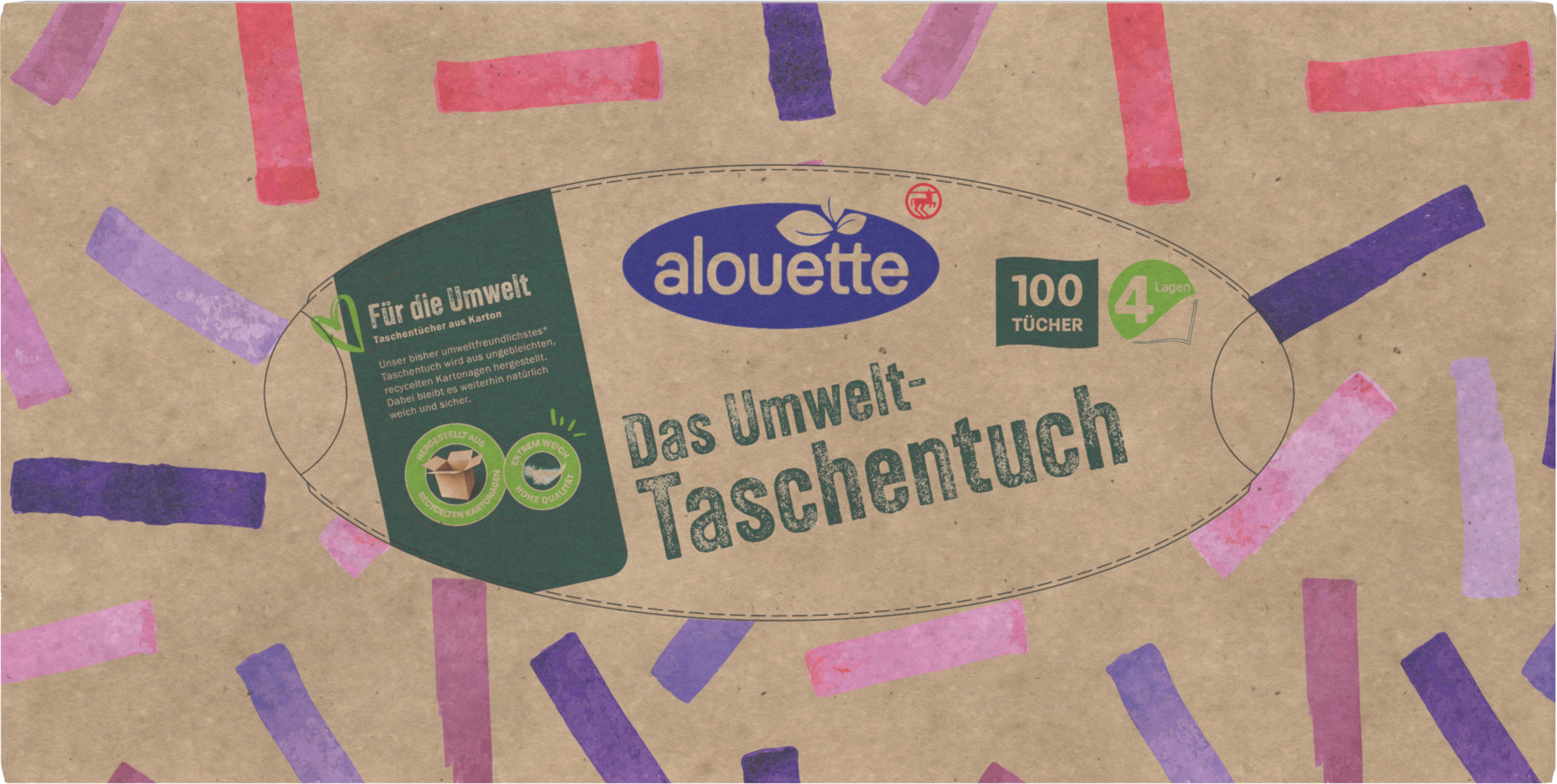 alouette Recycling Taschentücher