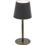 IDEENWELT Akku-Tischleuchte schwarz ca. 30 cm