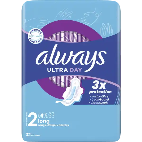 Always Platinum Damenbinden Mit Flügeln Normal, 10 Stück - Supermarkt Online