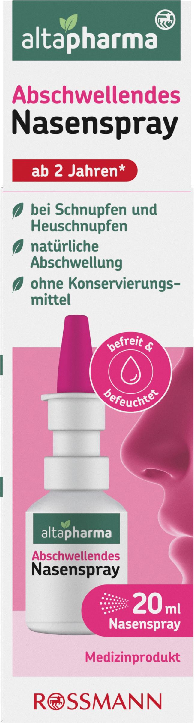 altapharma Abschwellendes Nasenspray