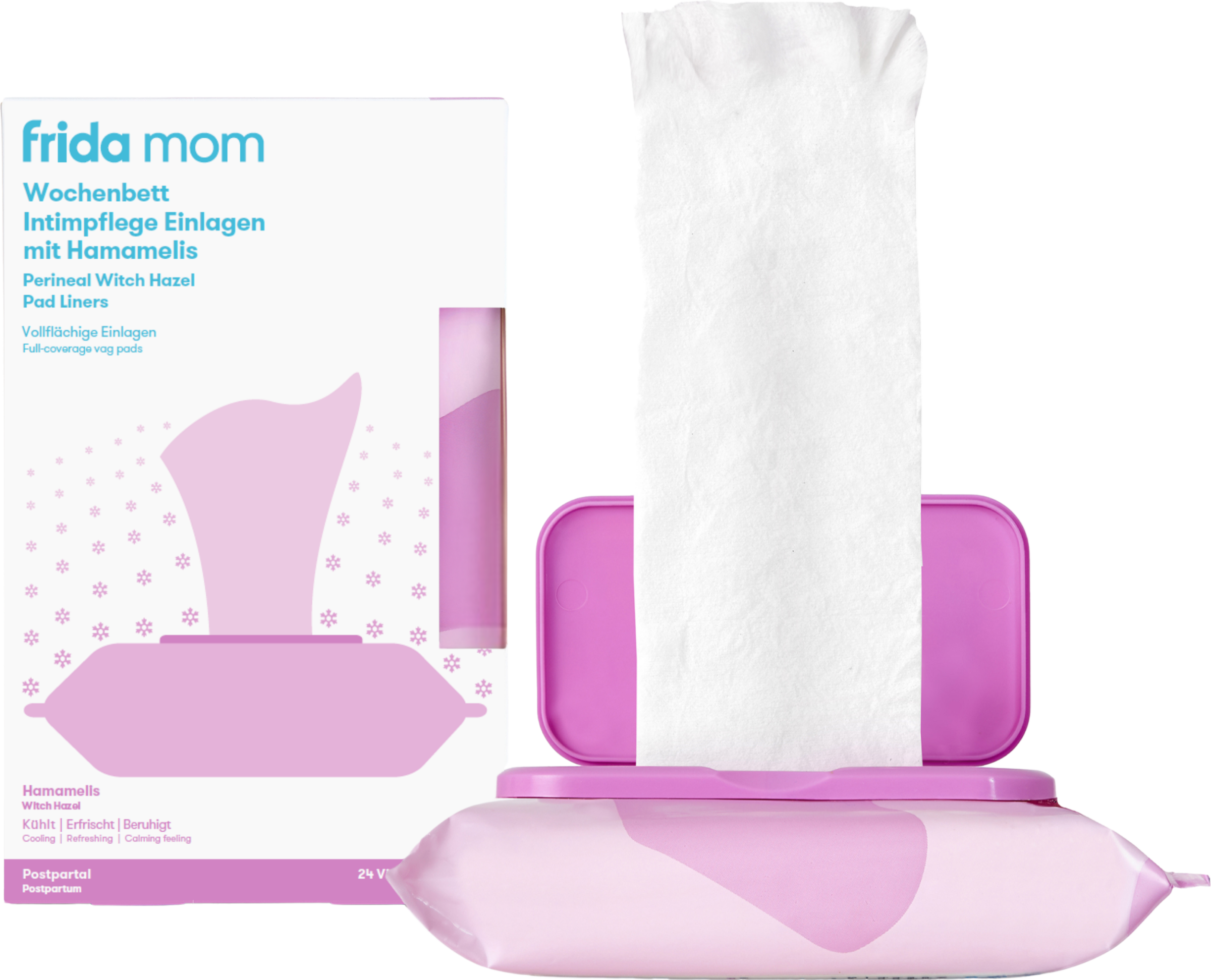 Wochenbett Intimpflege Einlagen mit Hamamelis