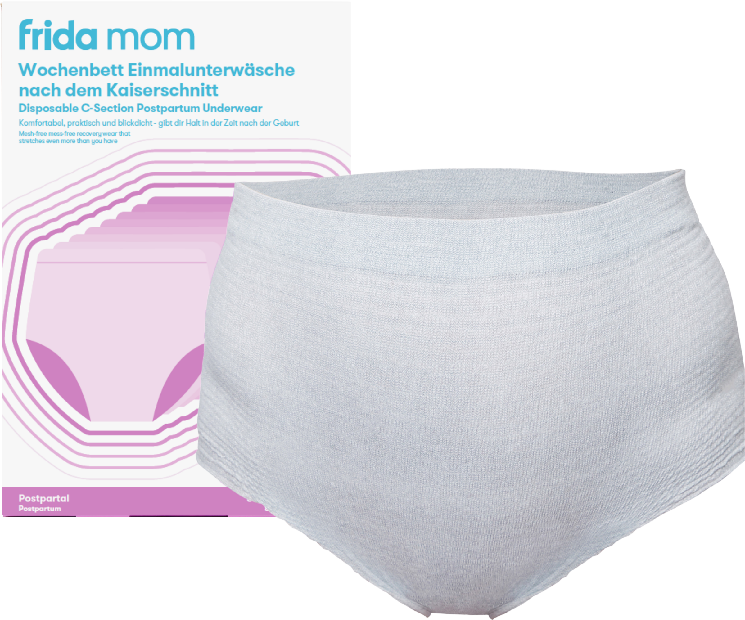 frida mom Wochenbett Einmalunterwäsche nach dem Kaiserschnitt