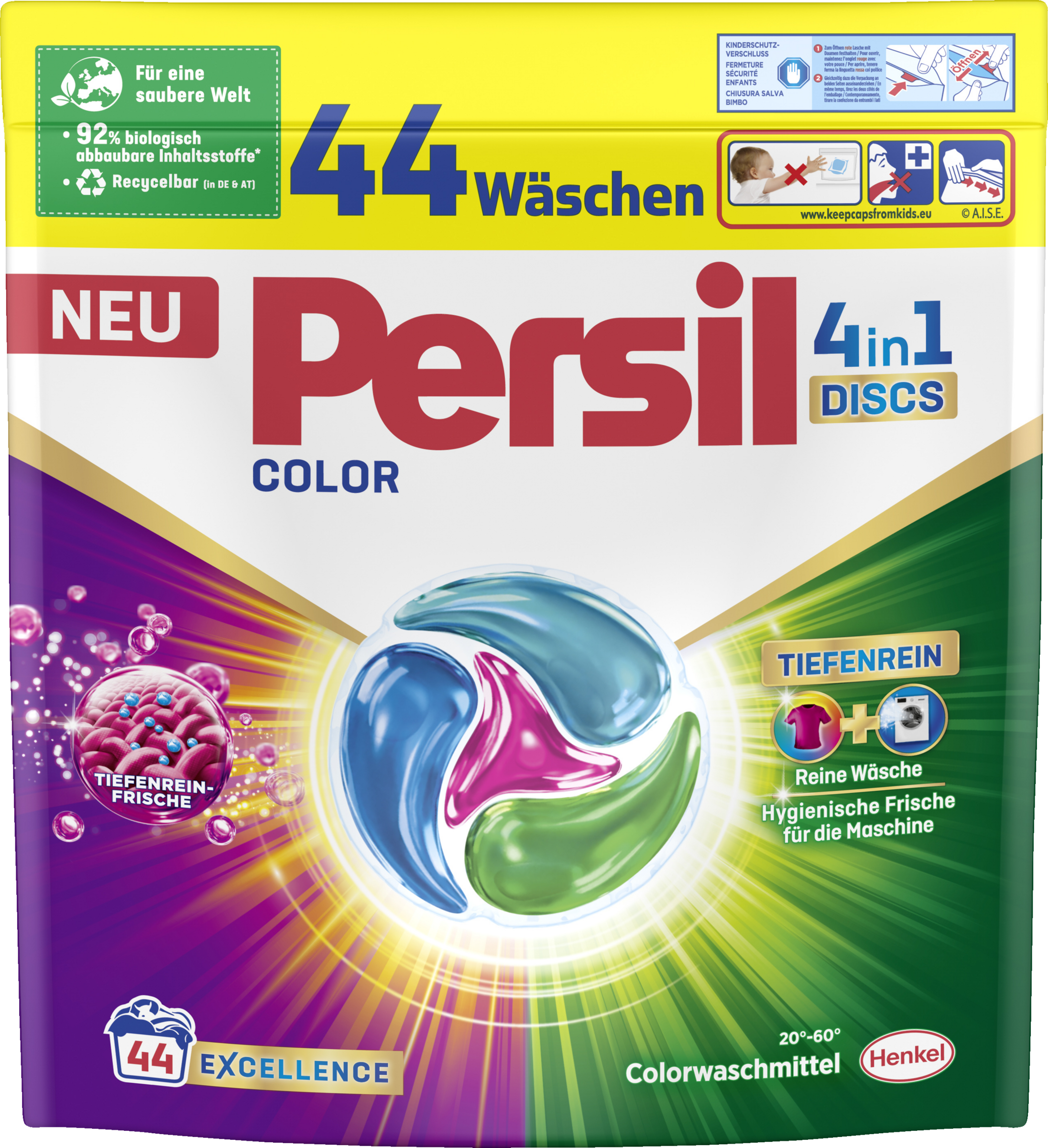 Persil Colorwaschmittel Discs 4in1 44WL