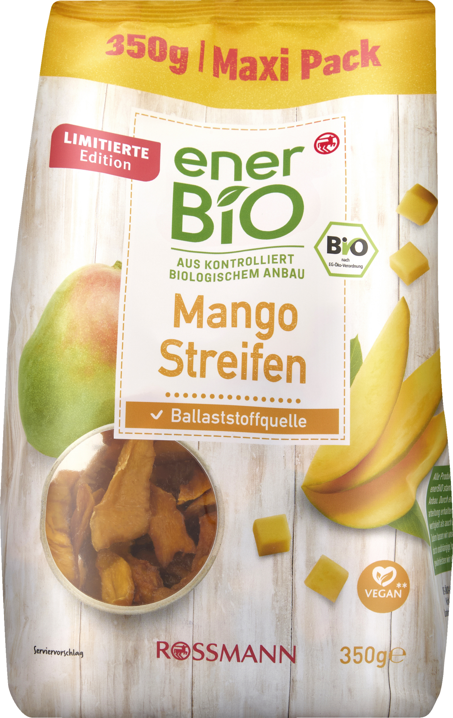 enerBiO Mango Streifen Maxi Pack