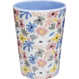 Melamin-Becher 350 ml große Blumen