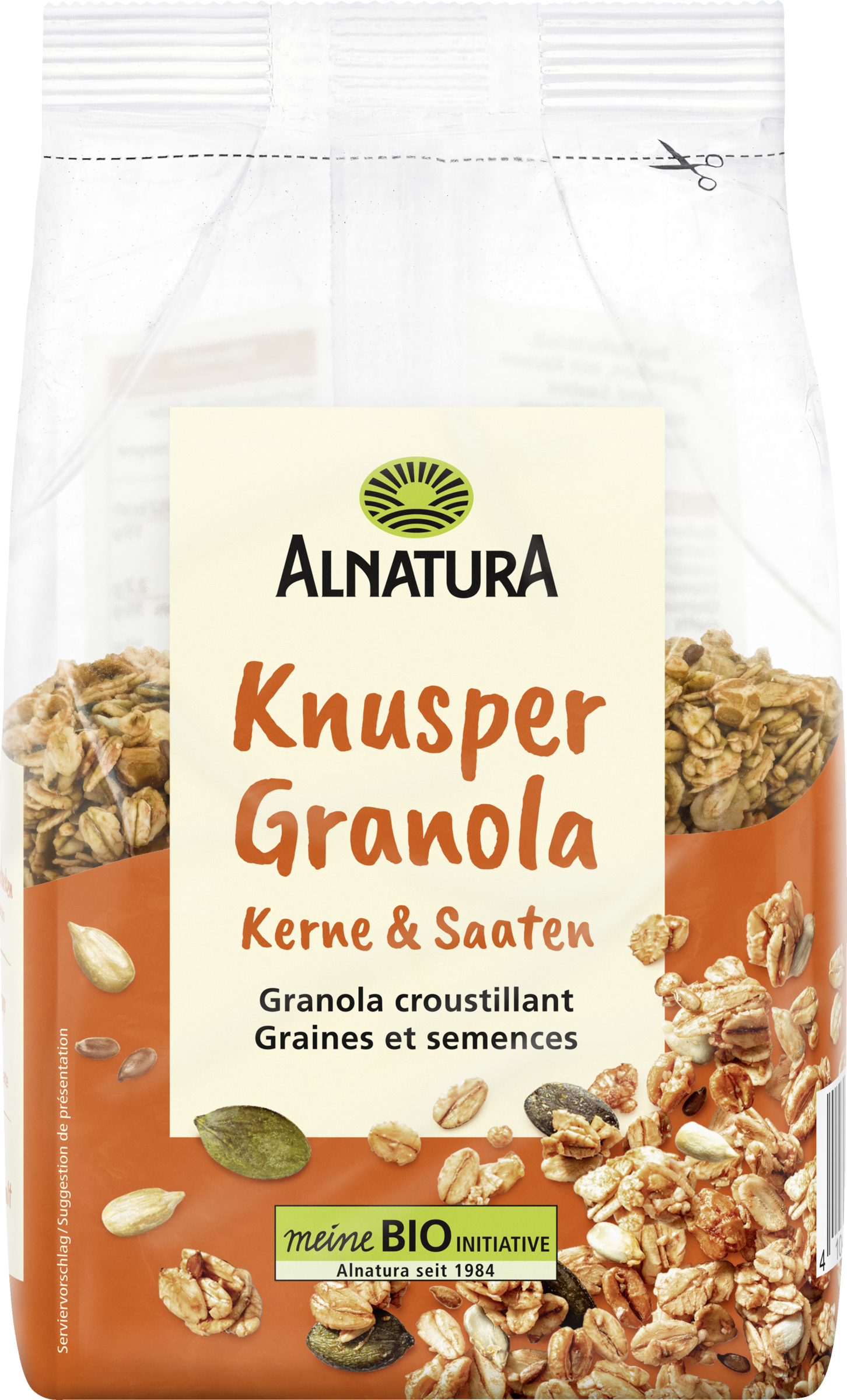 Alnatura Bio Knusper Granola Kerne Saaten