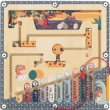 Magnetkugelspiel Dinosaurier