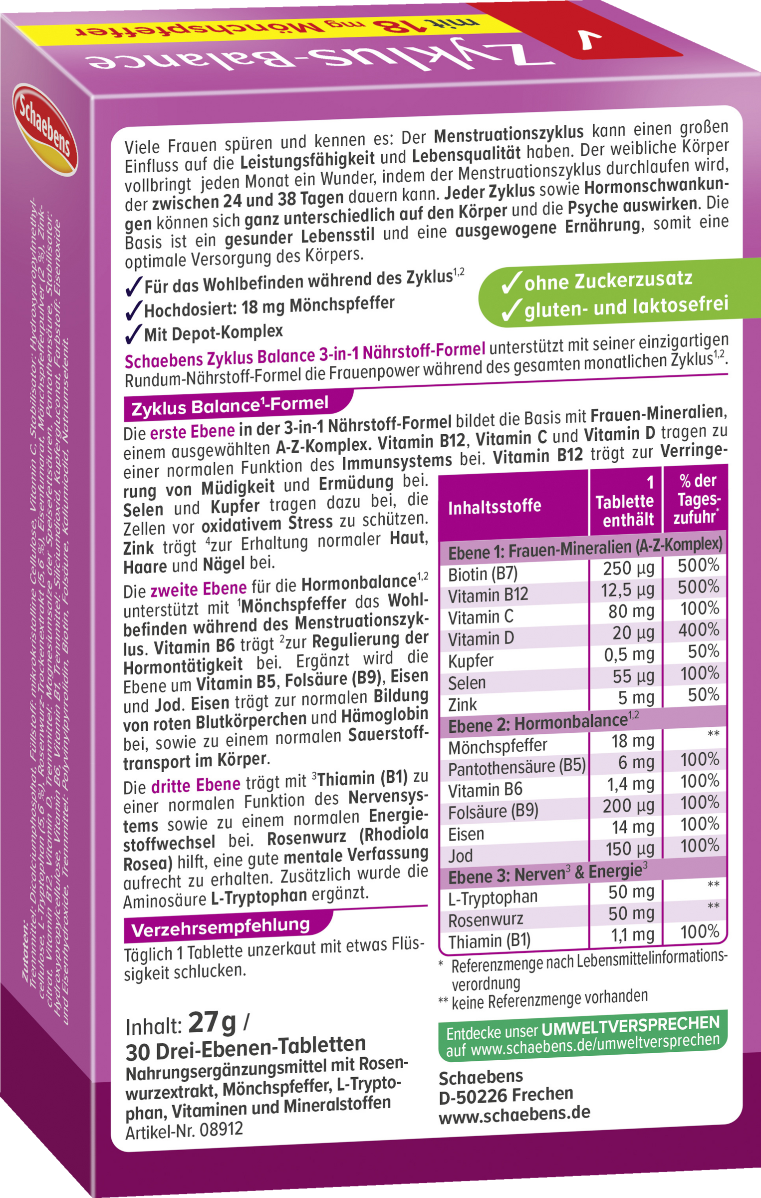 تركيبة مغذيات متوازنة للدورة الشهرية 3 في 1 4