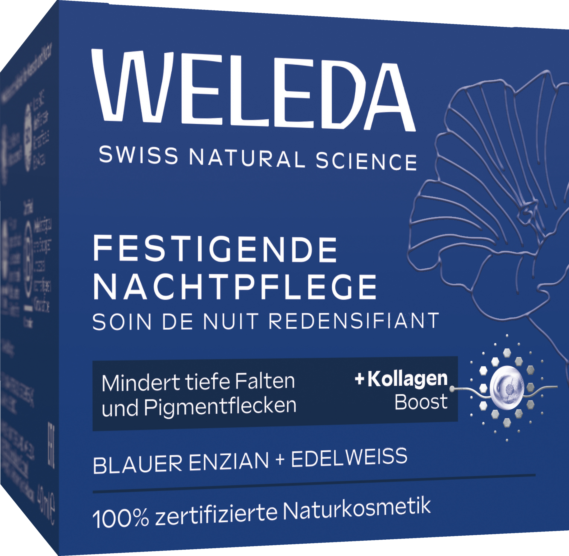 Festigende Nachtpflege Blauer Enzian & Edelweiss