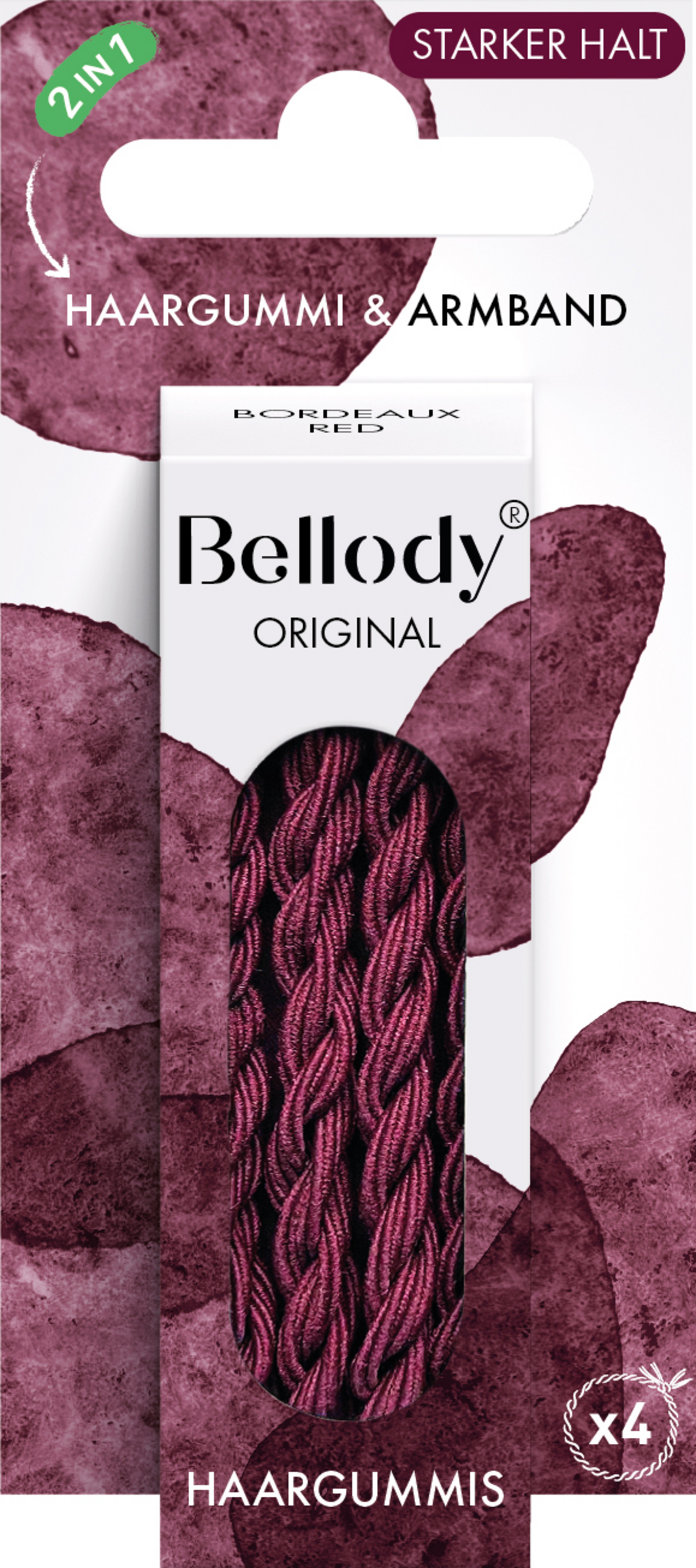 Bellody Haargummis Bordeaux Red