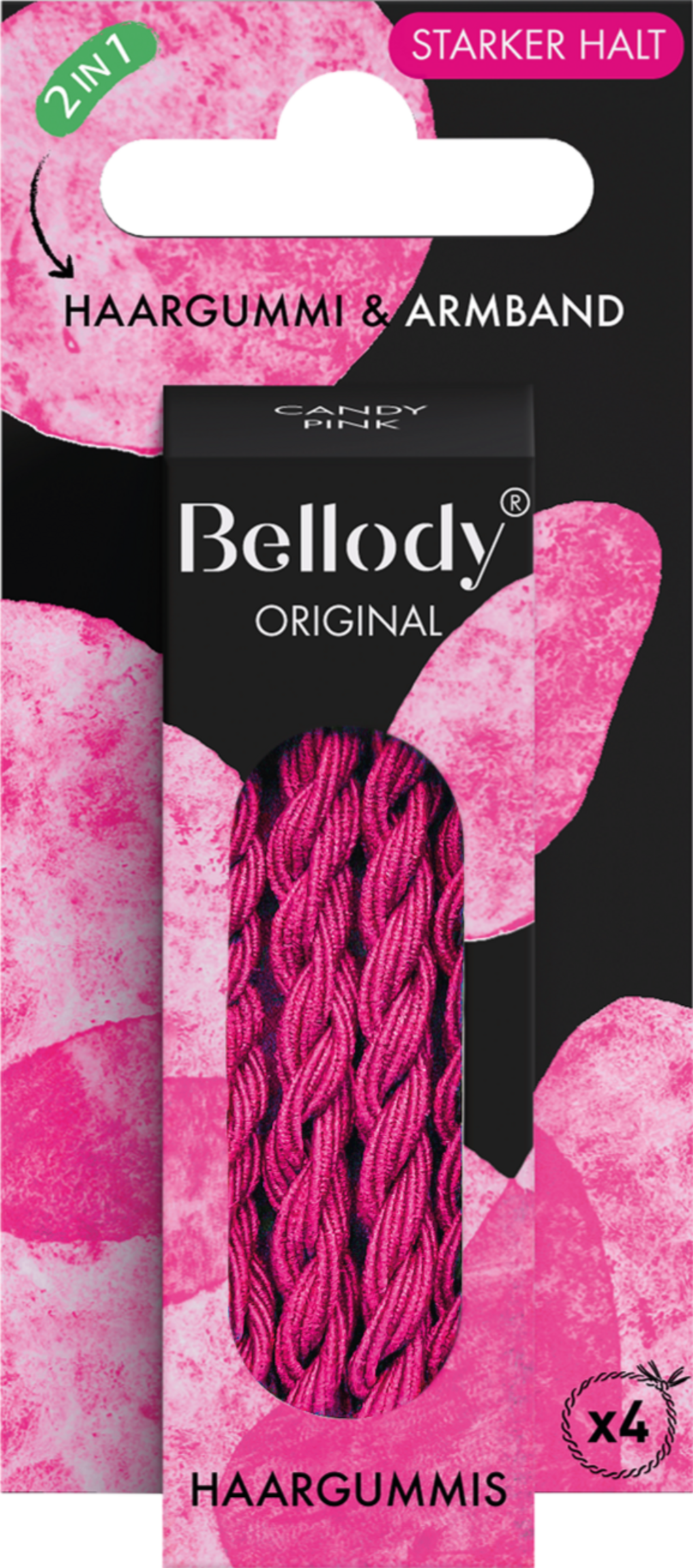 Bellody Haargummis Candy Pink