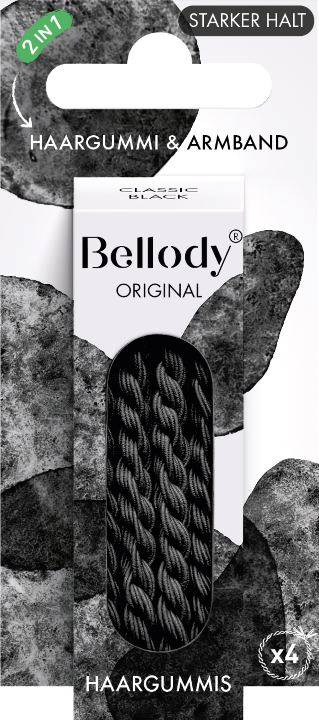 Bellody Haargummis Schwarz