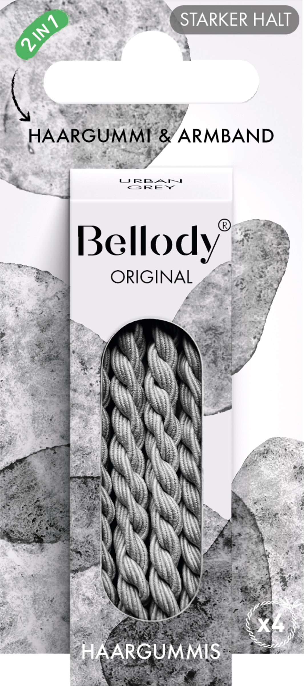 Bellody Haargummis Grau