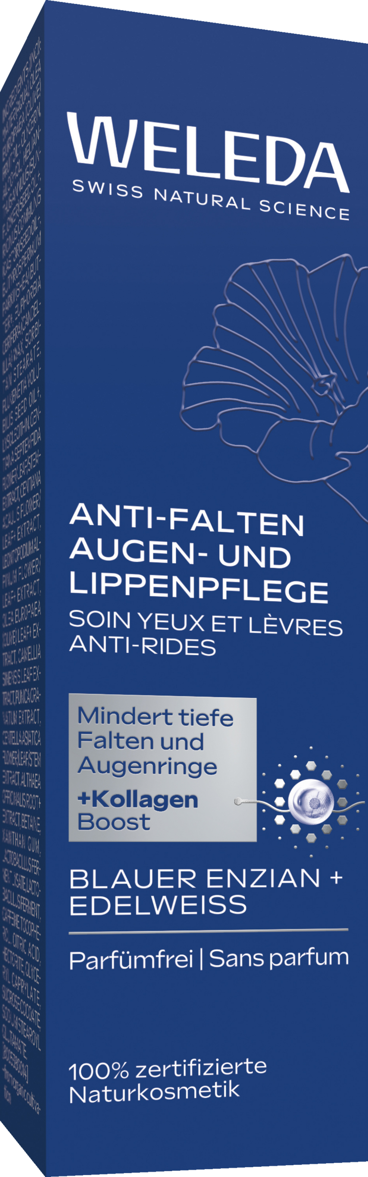 Anti-Falten Augen- & Lippenpflege Blauer Enzian & Edelweiss