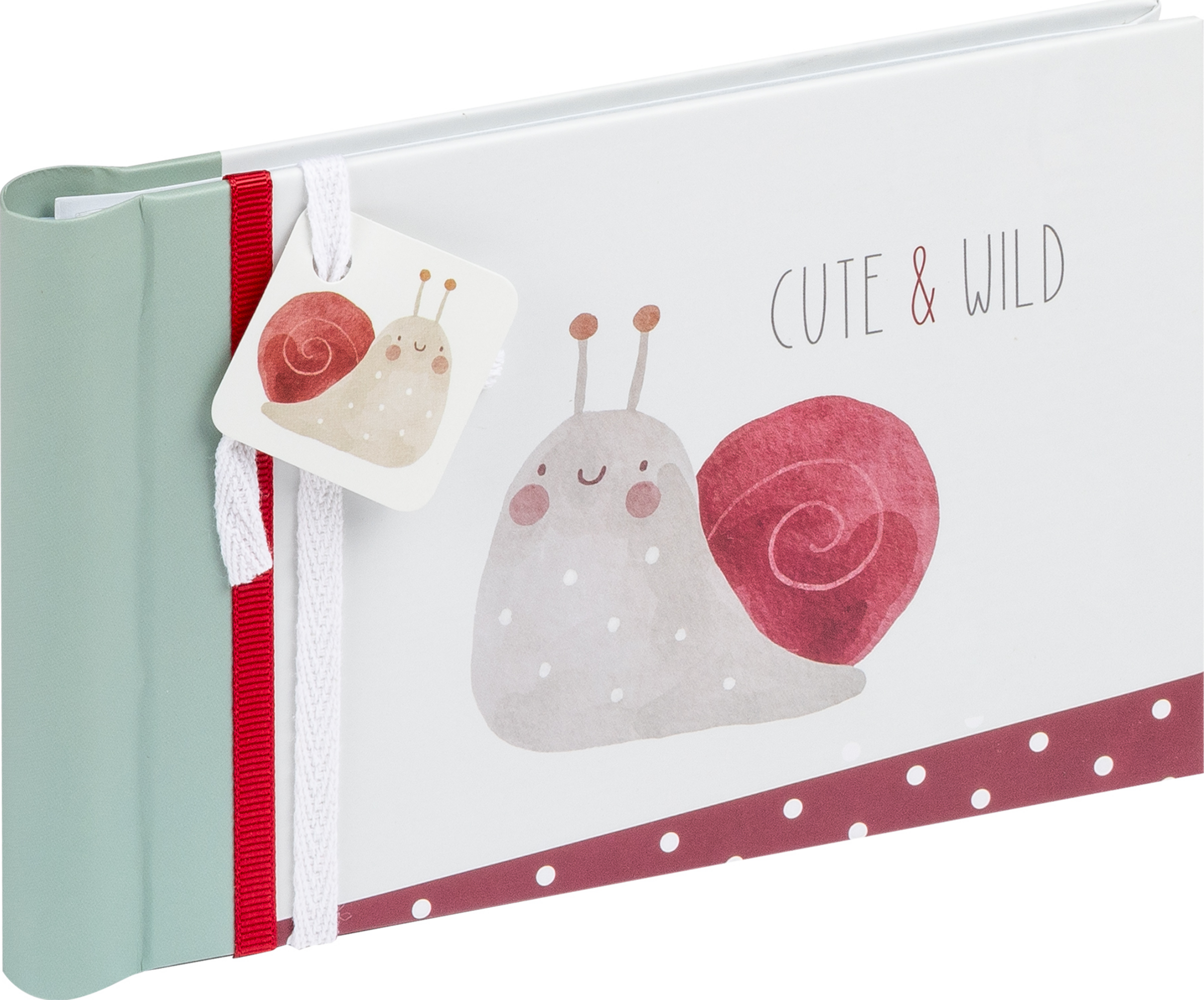 Keine Marke Spiral-Minialben The new little ones cute & wild