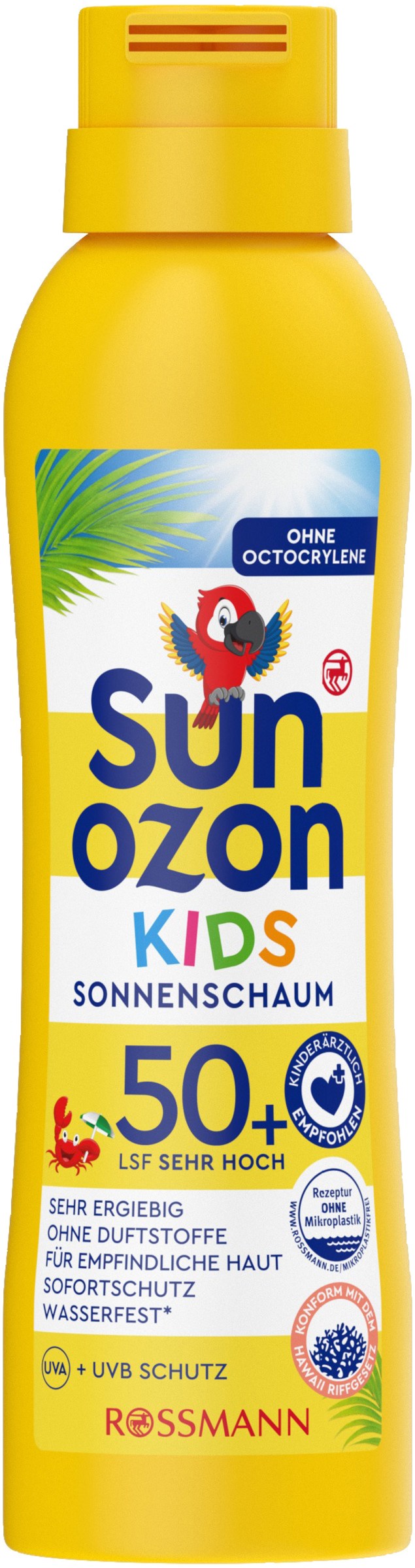 sunozon Kids Sonnenschaum LSF 50+