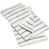 Gästetuch 2er-Set beige mit Streifen