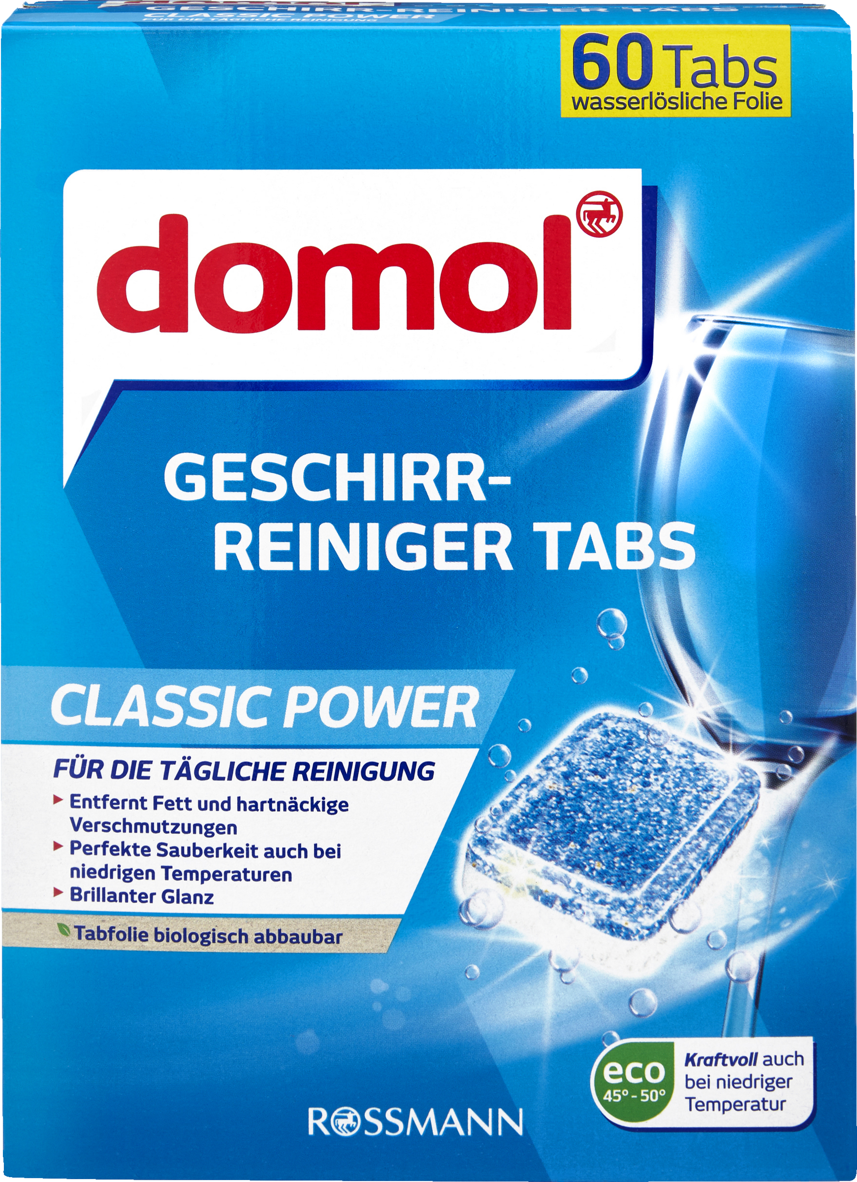 domol Geschirr-Reiniger Tabs Classic