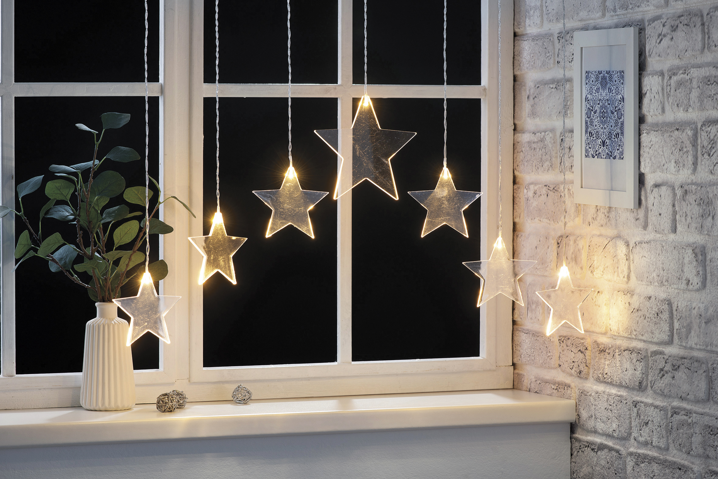 IDEENWELT LED-Sternenvorhang