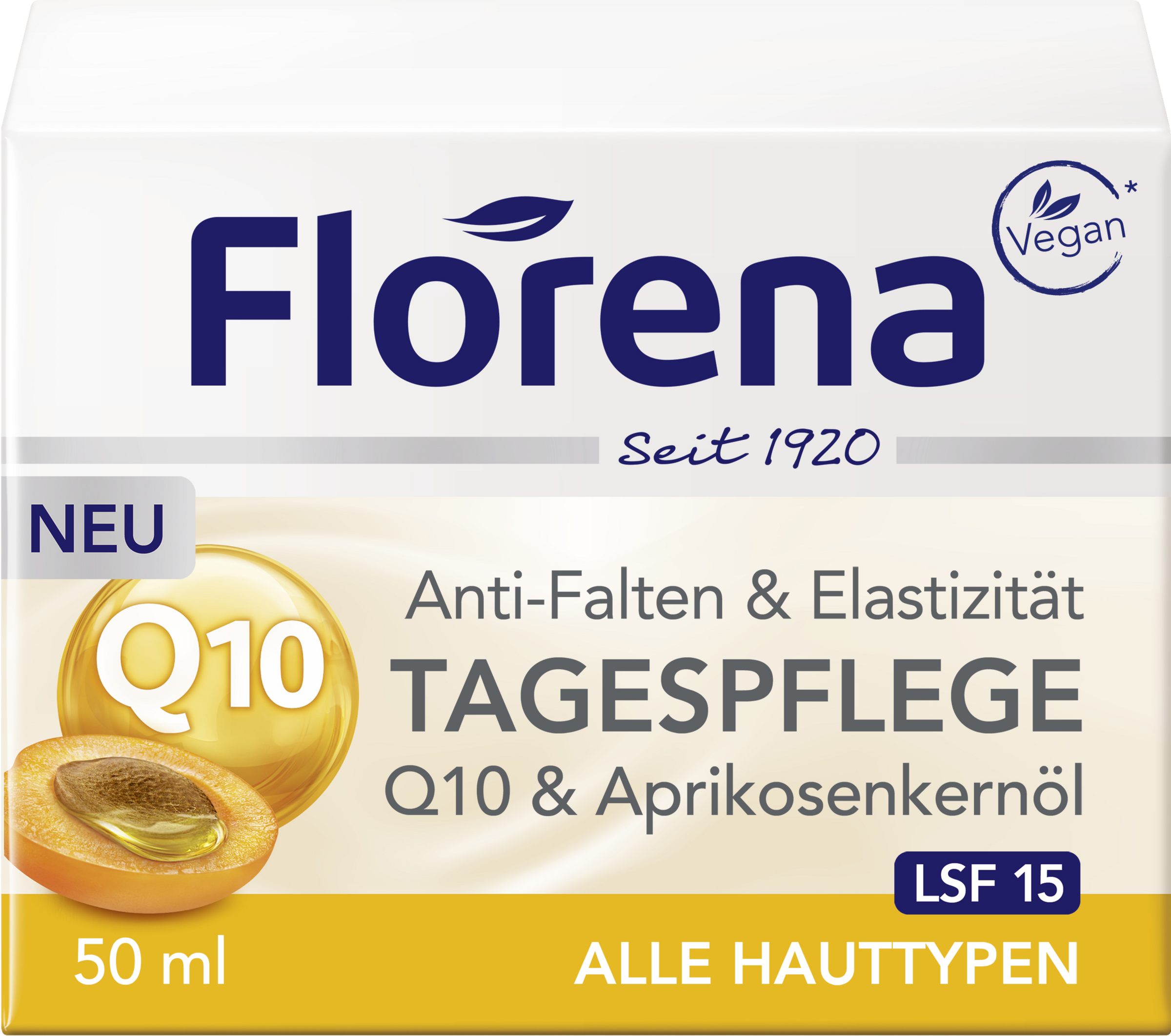 Florena Anti-Falten & Elastizität Tagespflege LSF15
