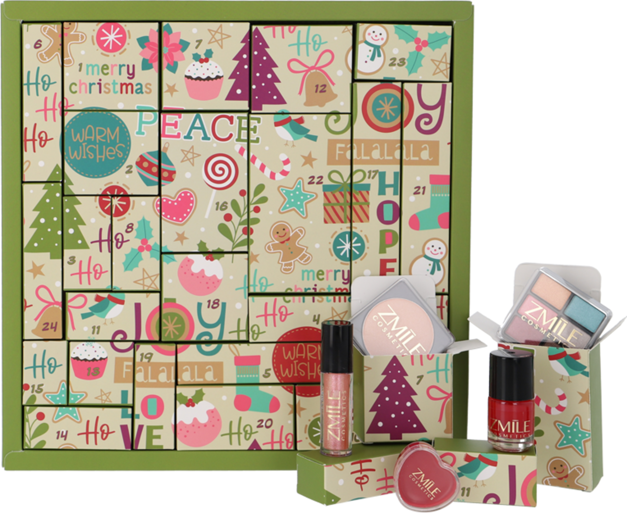 Zmile Cosmetics Beauty Adventskalender 2025 Puzzle Warm Wishes