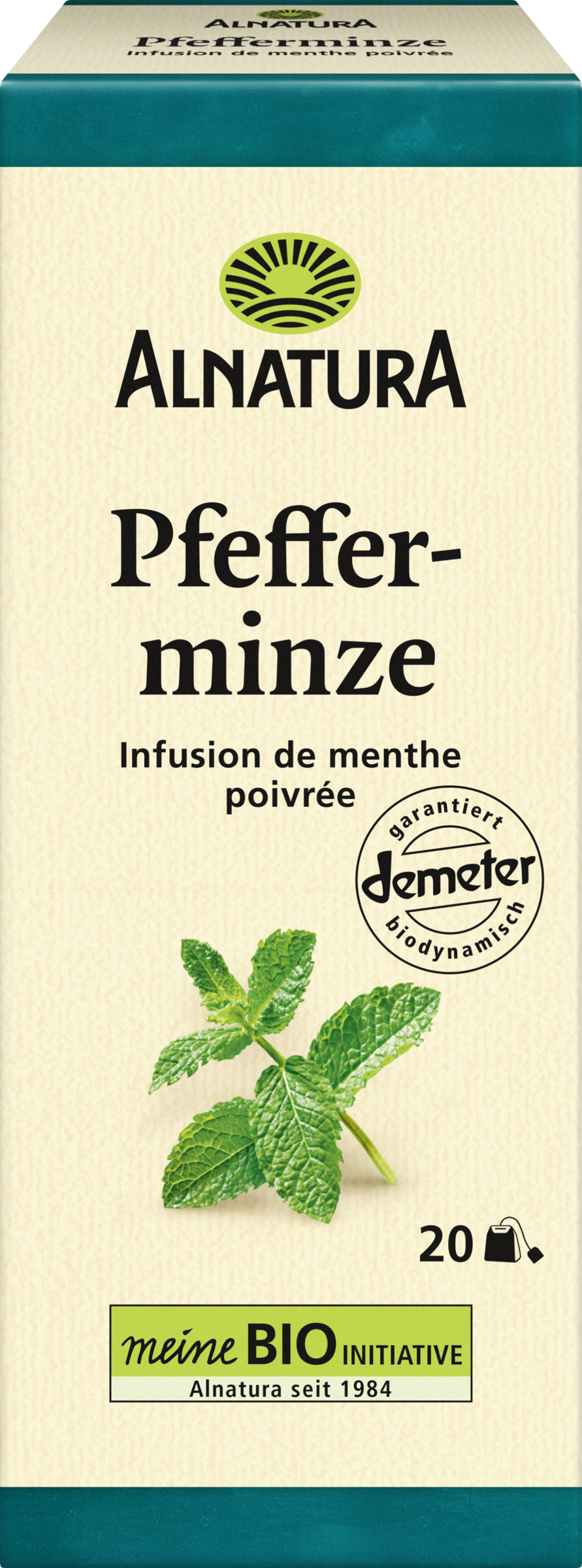 Alnatura Bio Pfefferminz Tee Demeter (20 Beutel)