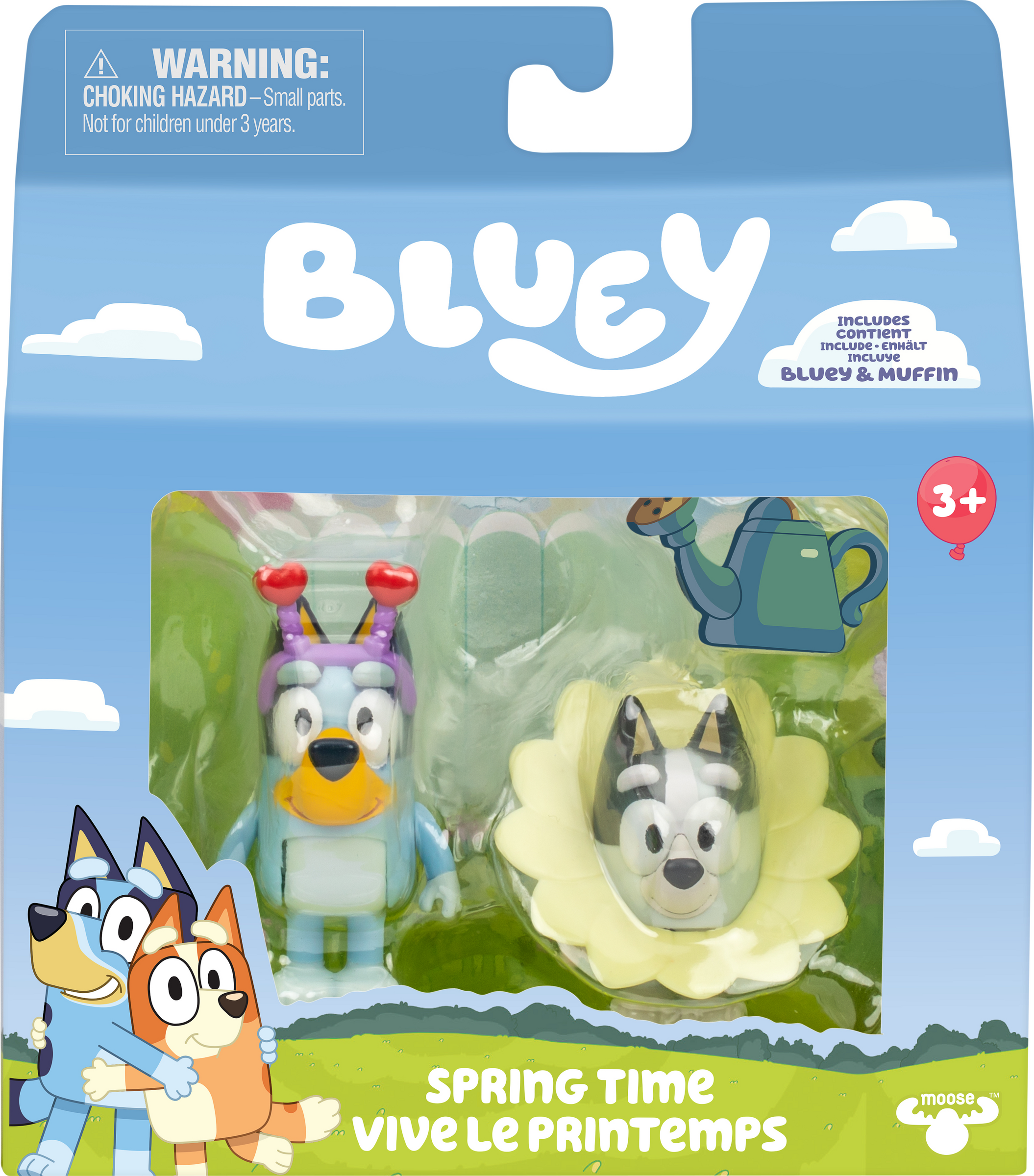 Bluey Spielfiguren 2er Pack