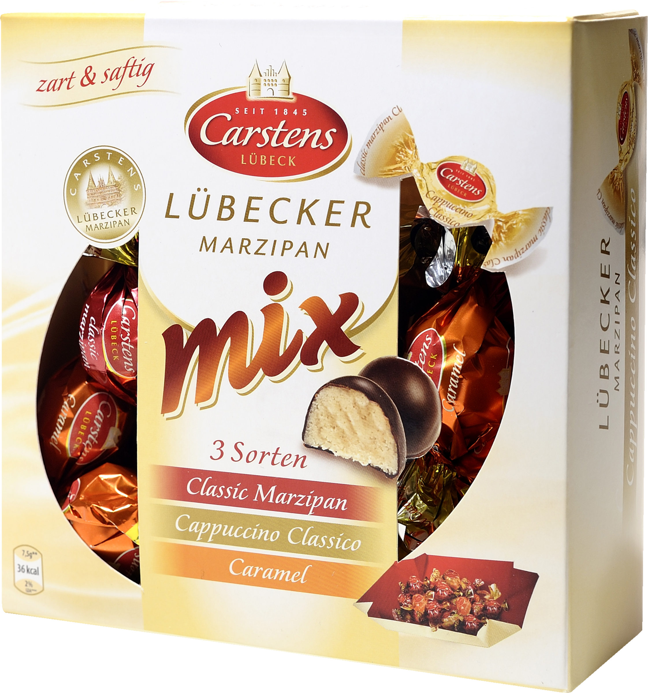Carstens Lübecker Marzipankugeln Mix