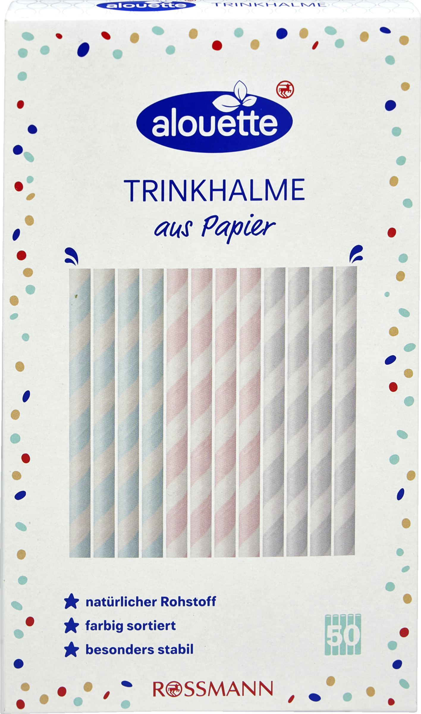 alouette Trinkhalme aus Papier