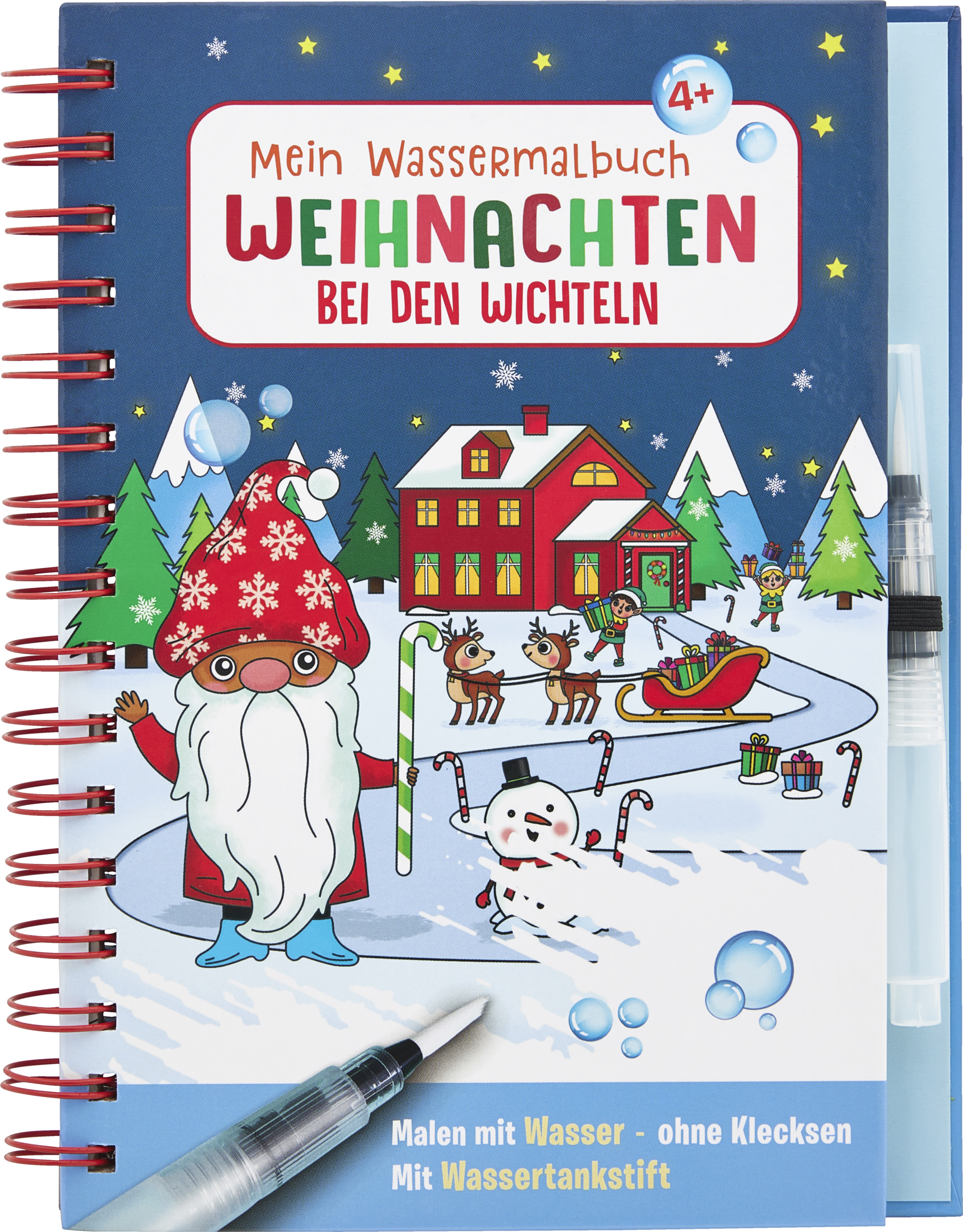 Ullmann Medien Wassermalbuch Weihnachten