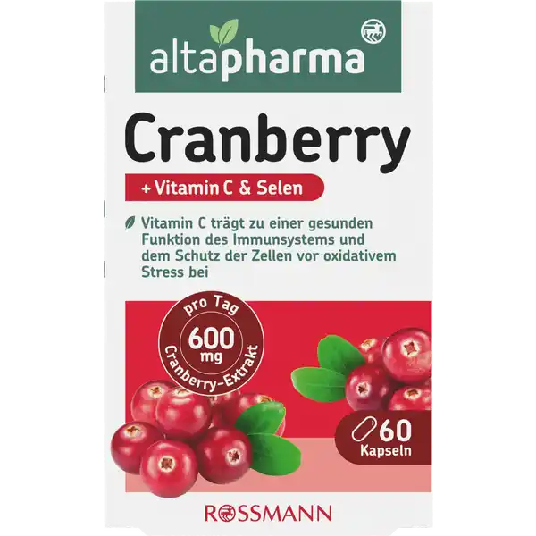 كبسولات التوت البري + فيتامين سي + السيلينيوم