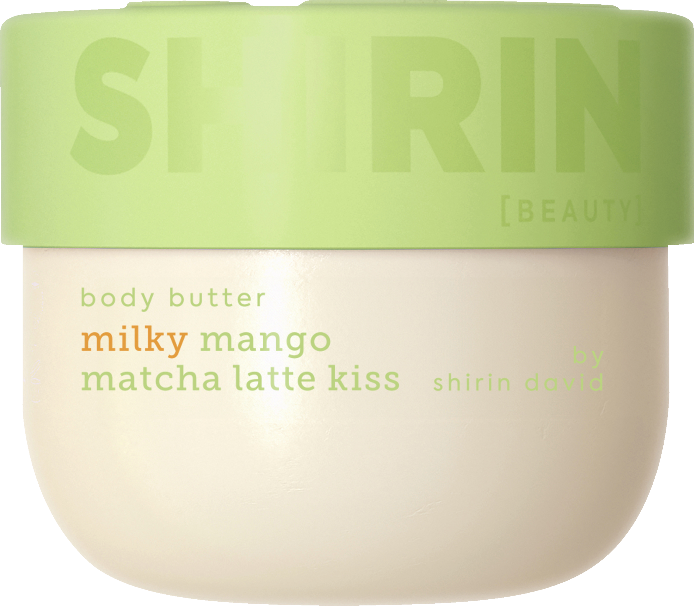 Shirin Beauty Body Butter Milky Mango Matcha Latte Kiss