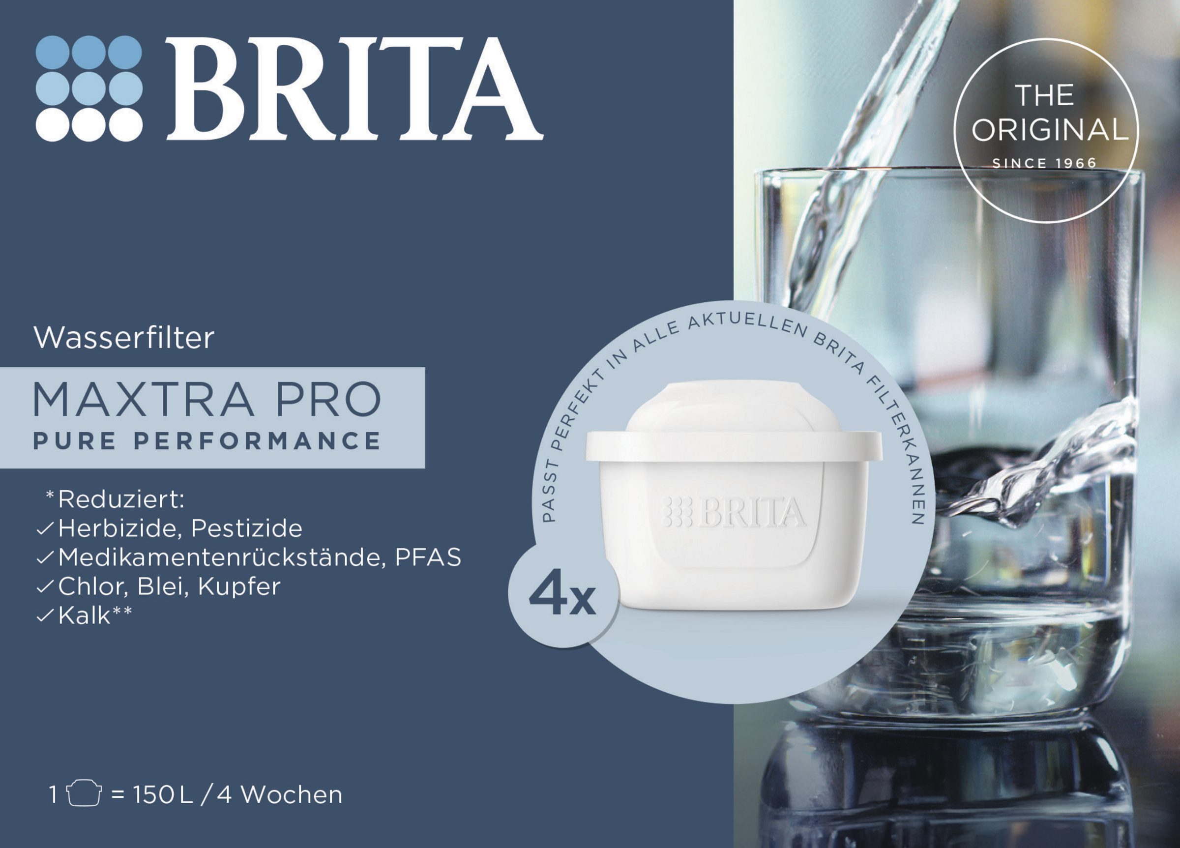 Brita Wasserfilterkartusche MAXTRA PRO Pure Performance