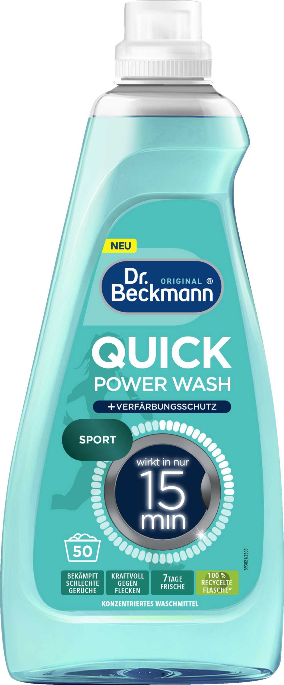 Dr. Beckmann Quick Power Wash Sport 50WL