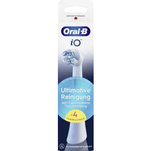 مجموعة من 4 رؤوس فرشاة iO للتنظيف الفائق - أبيض