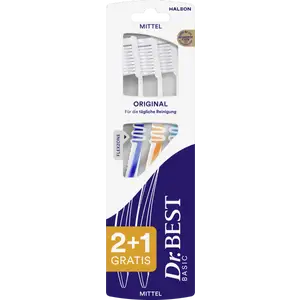 فرشاة أسنان كلاسيكية أصلية متوسطة